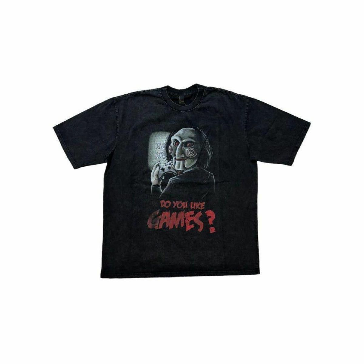 SAW ソウ JIGSAW ジグソウ ホラー ラップ Tシャツ ブラック XL SAW ソウ JIGSAW ジグソウ ホラー ラップ Tシャツ ブラック XL