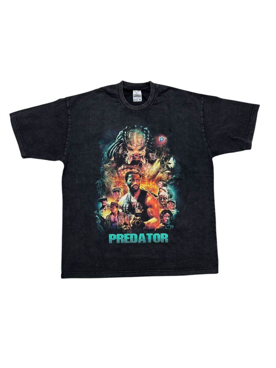 プレデター Predator 映画 ムービー 半袖 Tシャツ ブラック XL プレデター Predator 映画 ムービー 半袖 Tシャツ ブラック XL