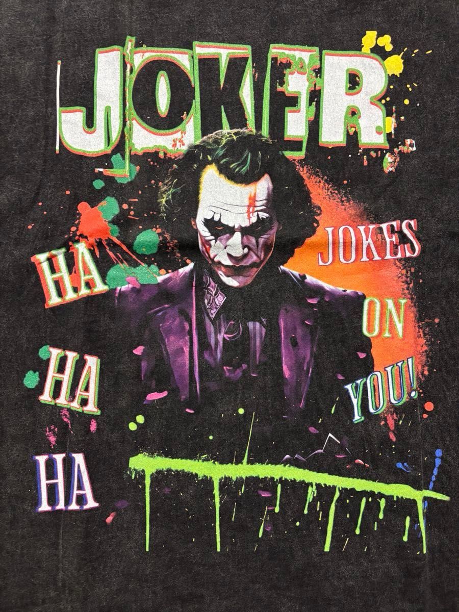 JOKER ジョーカー ホラー映画 半袖 Tシャツ ブラック XLサイズ JOKER ジョーカー ホラー映画 半袖 Tシャツ ブラック XLサイズ