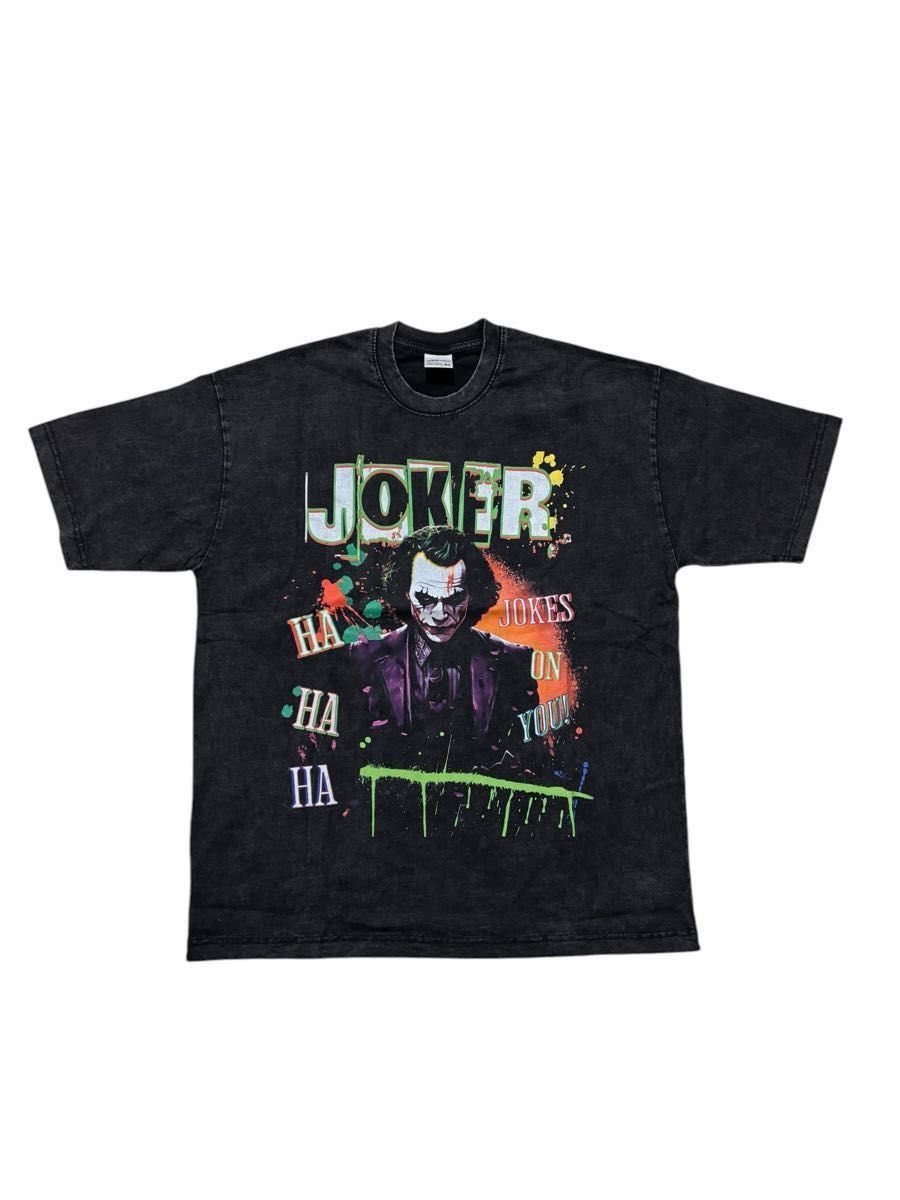 JOKER ジョーカー ホラー映画 半袖 Tシャツ ブラック XLサイズ JOKER ジョーカー ホラー映画 半袖 Tシャツ ブラック XLサイズ