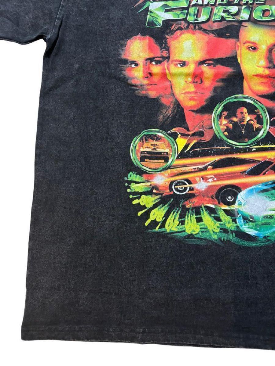 ワイスピ Fast and the Furious ムービー Tシャツ Lサイズ ワイスピ Fast and the Furious ムービー Tシャツ Lサイズ