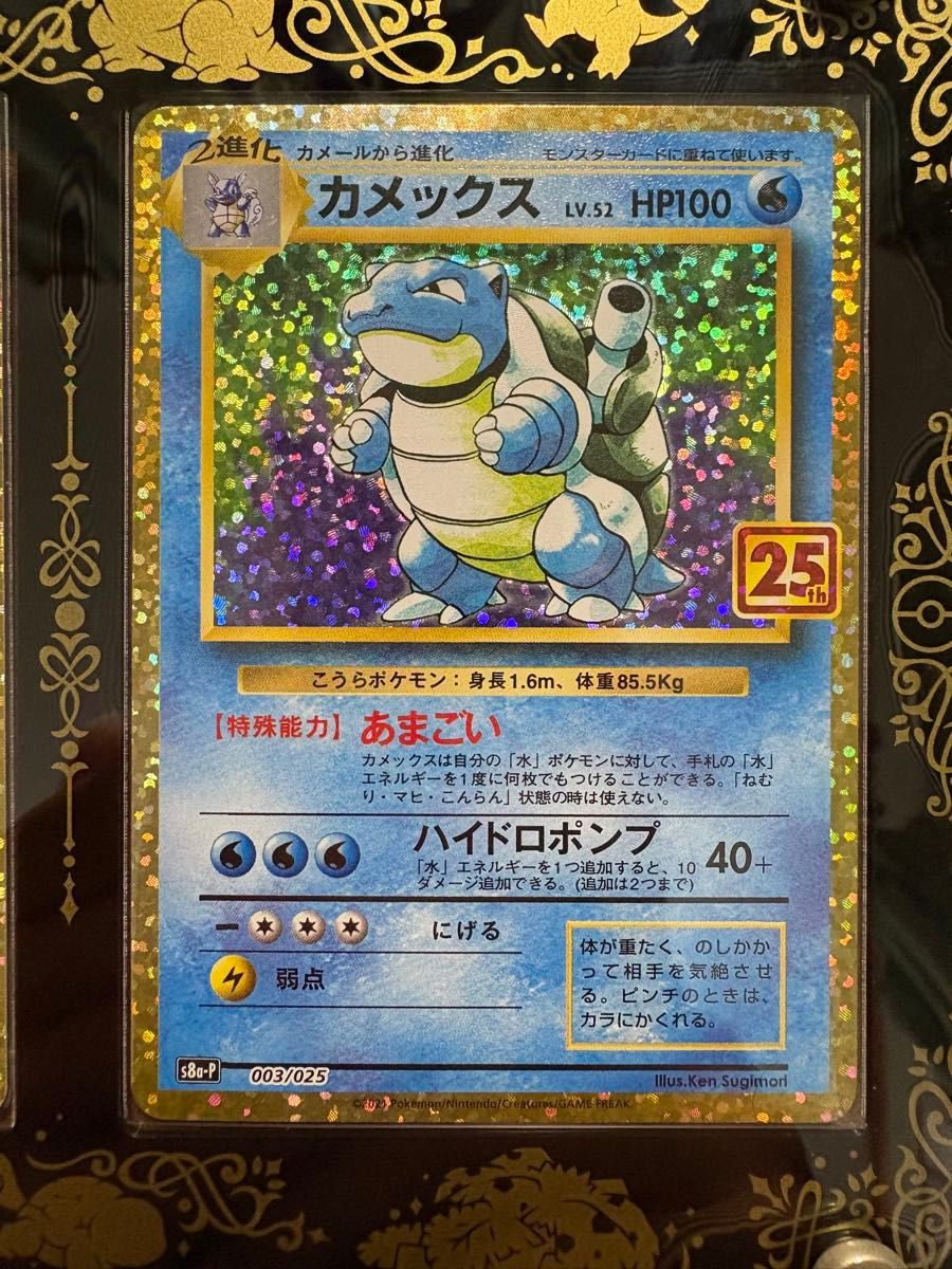 フシギバナ リザードン カメックス 25th 御三家 ローダー付き フシギバナ リザードン カメックス 25th 御三家 ローダー付き