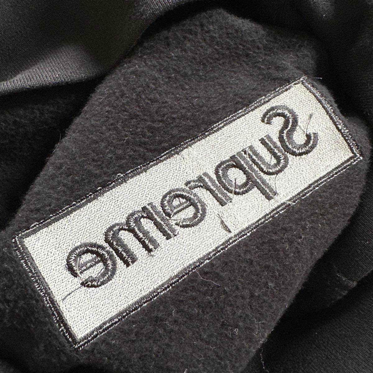 M Supreme tonal Box Logo フーディ14aw 14fw 黒 パーカー M Supreme tonal Box Logo フーディ14aw 14fw 黒 パーカー