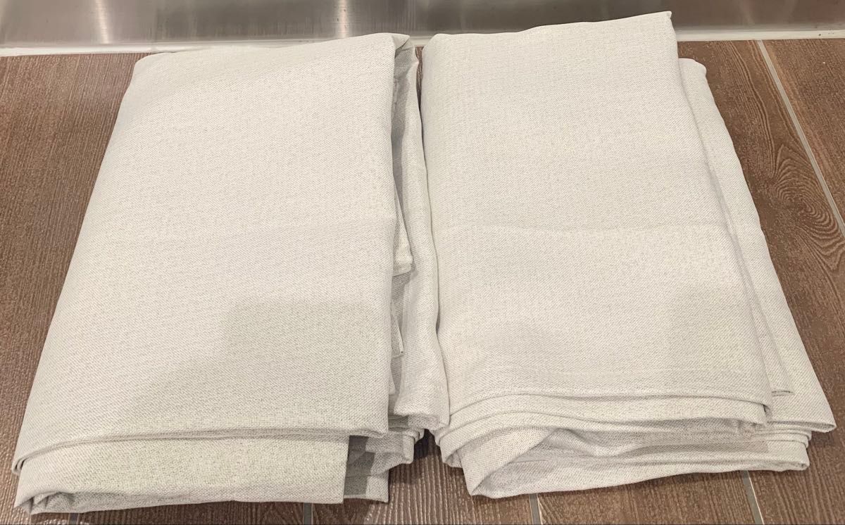 本日限定価格】【2枚セット】【カーテンフック付き】無印良品 防 本日限定価格】【2枚セット】【カーテンフック付き】無印良品 防