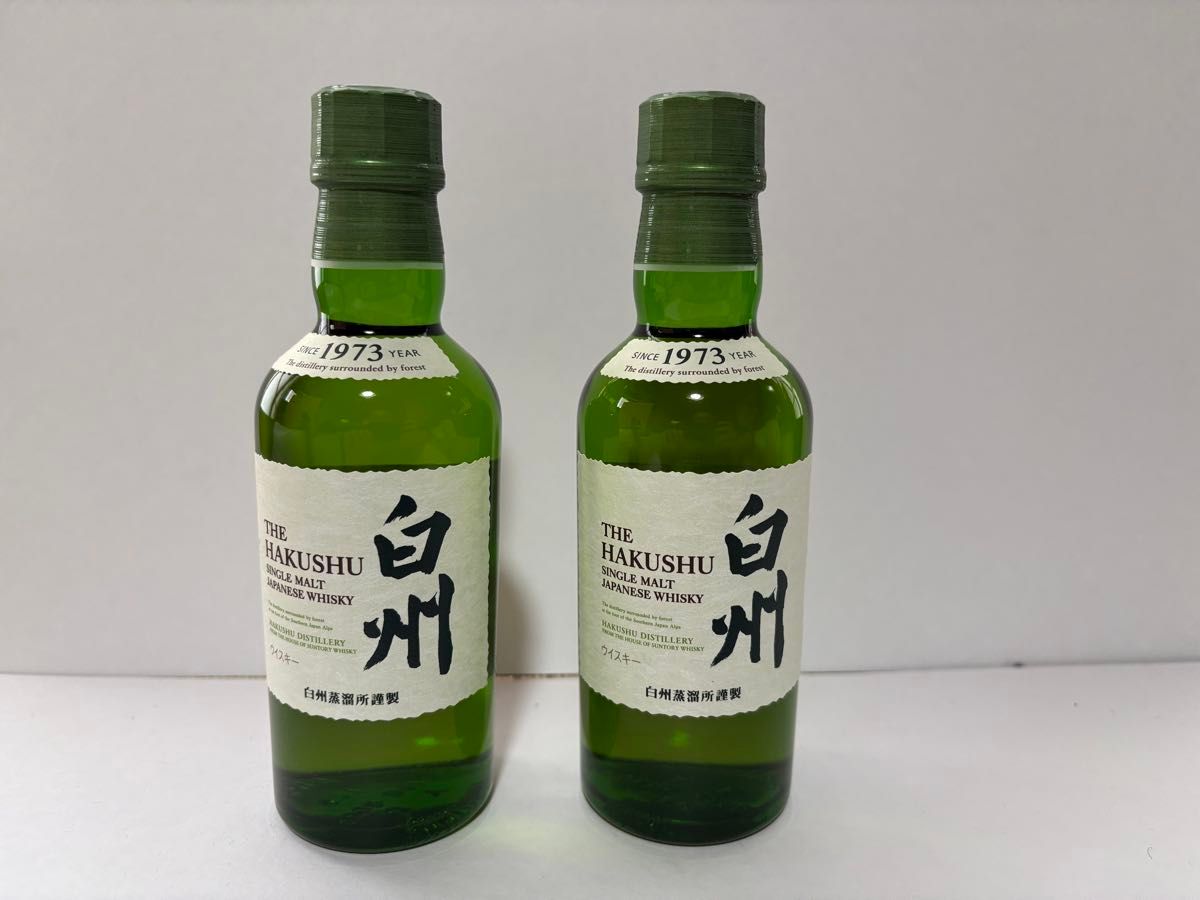 白州 シングルモルトウイスキー 180ml 2本|Yahoo!フリマ(旧 白州 シングルモルトウイスキー 180ml 2本|Yahoo!フリマ(旧