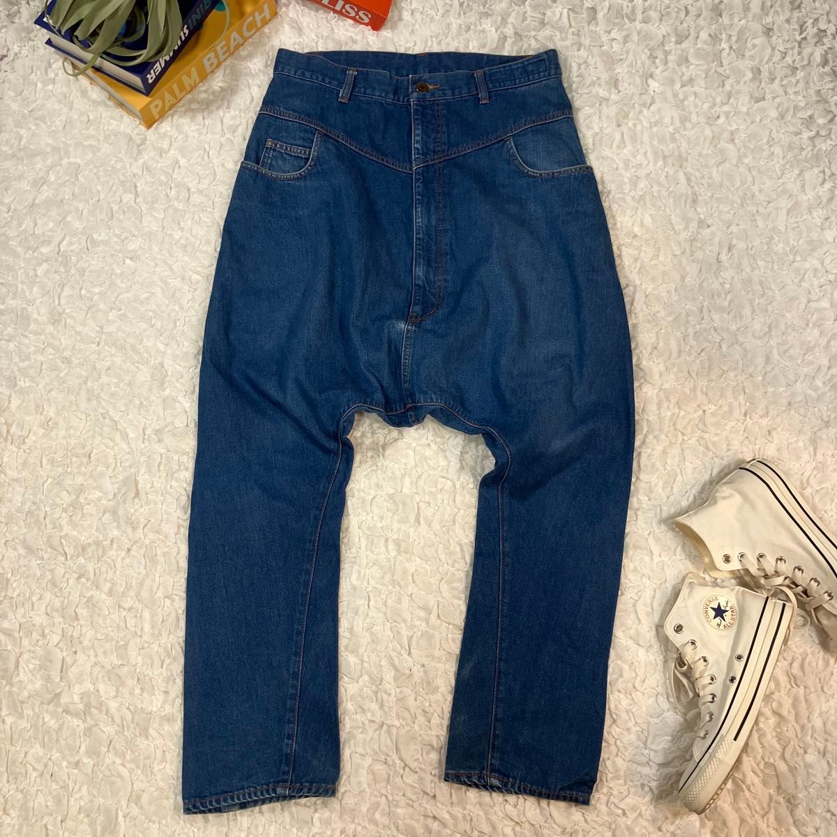 美品》メルシーボークー mercibeaucoup サルエルパンツ 3 美品》メルシーボークー mercibeaucoup サルエルパンツ 3