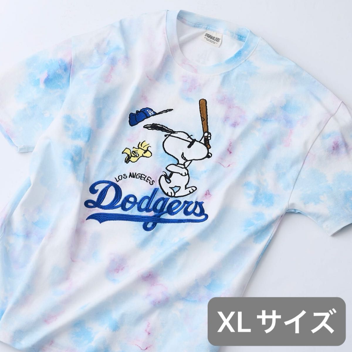 別注】MLB公式 LA ドジャース PEANUTS スヌーピーコラボTシャツ 別注】MLB公式 LA ドジャース PEANUTS スヌーピーコラボTシャツ