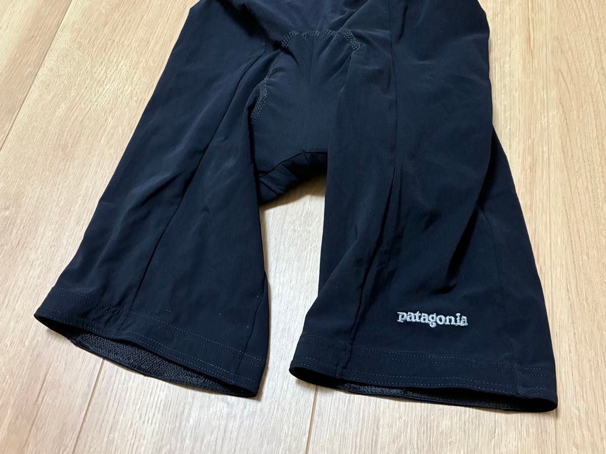 patagonia カジュアルサイクルパンツ 黒 patagonia パタゴニア サイクルパンツ スパッツ パワータイツ S