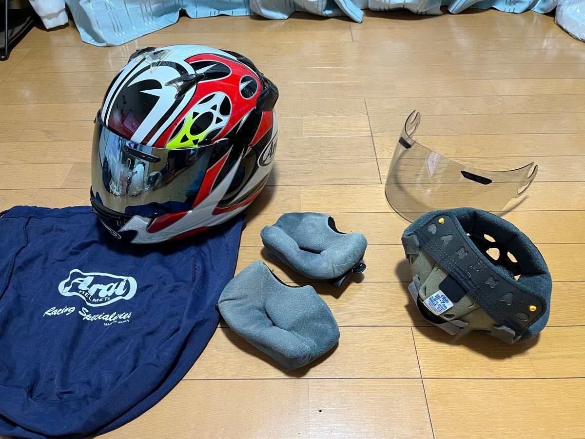 リペア多数 ARAI QUANTUM-J NAKASUGA Mサイズ Lサイズ|Yahoo リペア多数 ARAI QUANTUM-J NAKASUGA Mサイズ Lサイズ|Yahoo
