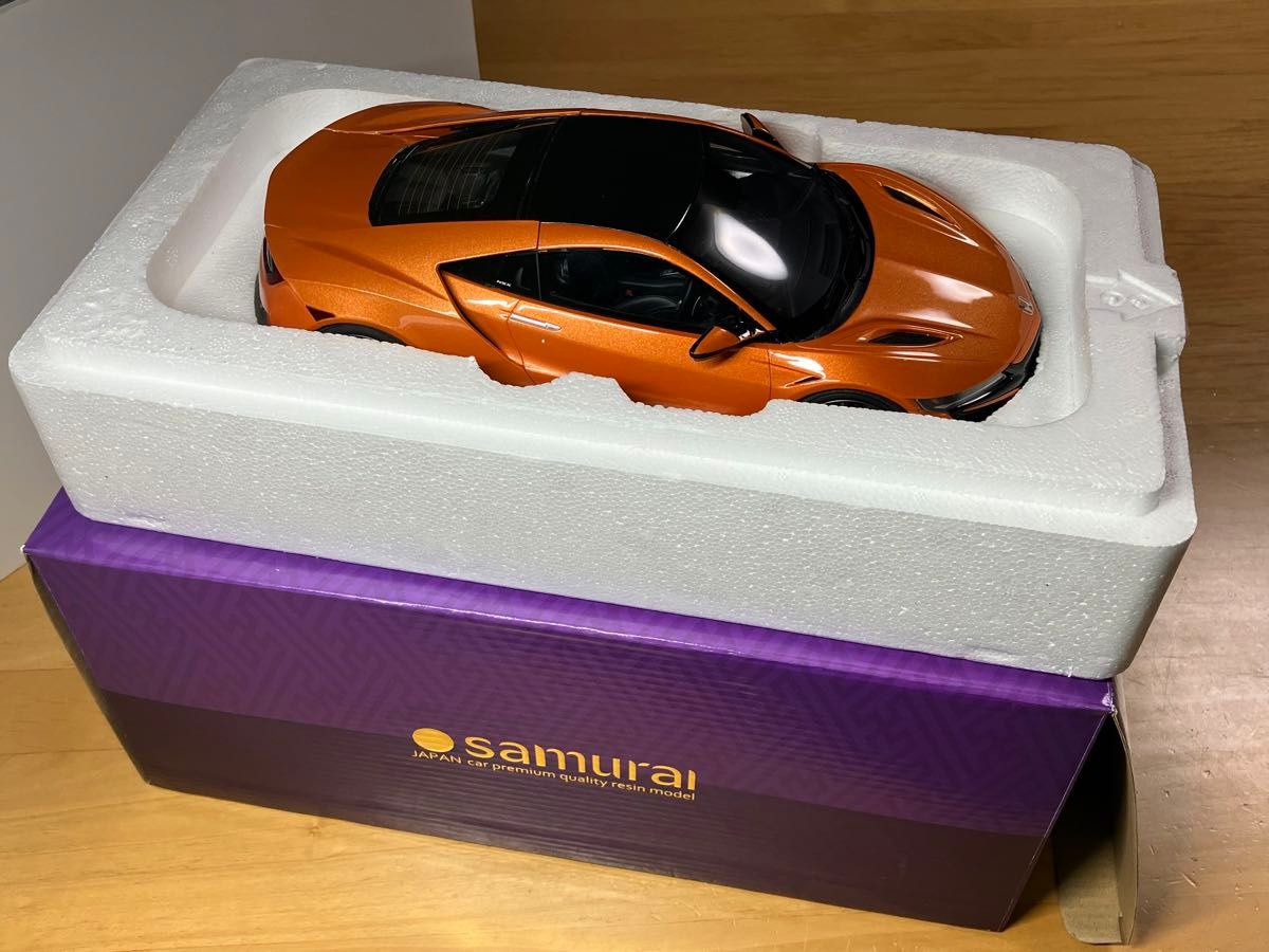 京商 1/18 ホンダ NSX オレンジ サムライ samurai KSR18023P 京商 1/18 ホンダ NSX オレンジ サムライ samurai KSR18023P