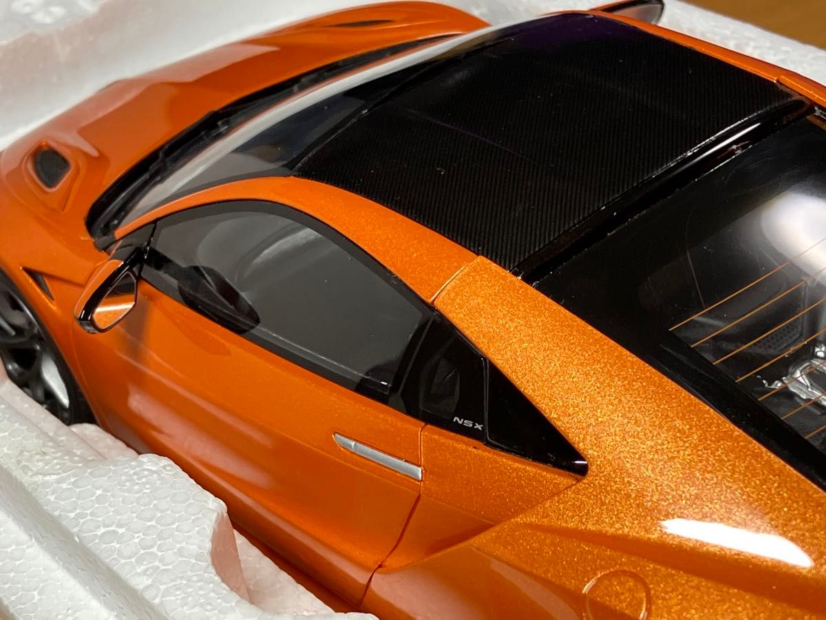 京商 1/18 ホンダ NSX オレンジ サムライ samurai KSR18023P 京商 1/18 ホンダ NSX オレンジ サムライ samurai KSR18023P