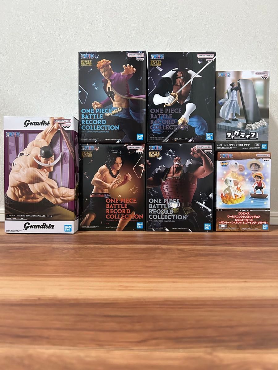 ワンピースフィギュア 白ひげ海賊団+ワーコレ+青雉7体セット ワンピースフィギュア 白ひげ海賊団+ワーコレ+青雉7体セット