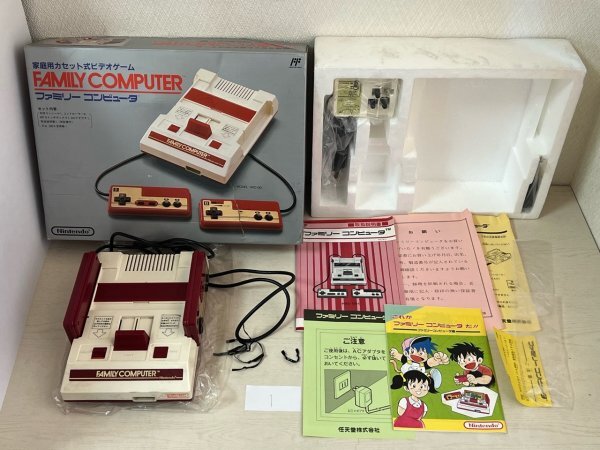 本体美品 任天堂 FC ファミコン 初代 本体 箱説明書等付属品付き 本体美品 任天堂 FC ファミコン 初代 本体 箱説明書等付属品付き