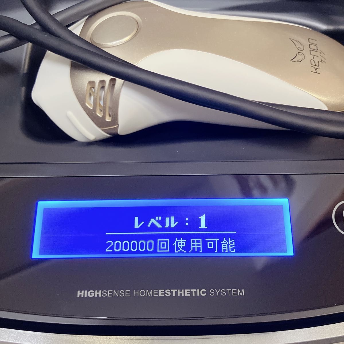 極美品 kenon ver7 1 NIPL 2080 ケノン ゴールド 脱毛器 極美品 kenon ver7 1 NIPL 2080 ケノン ゴールド 脱毛器