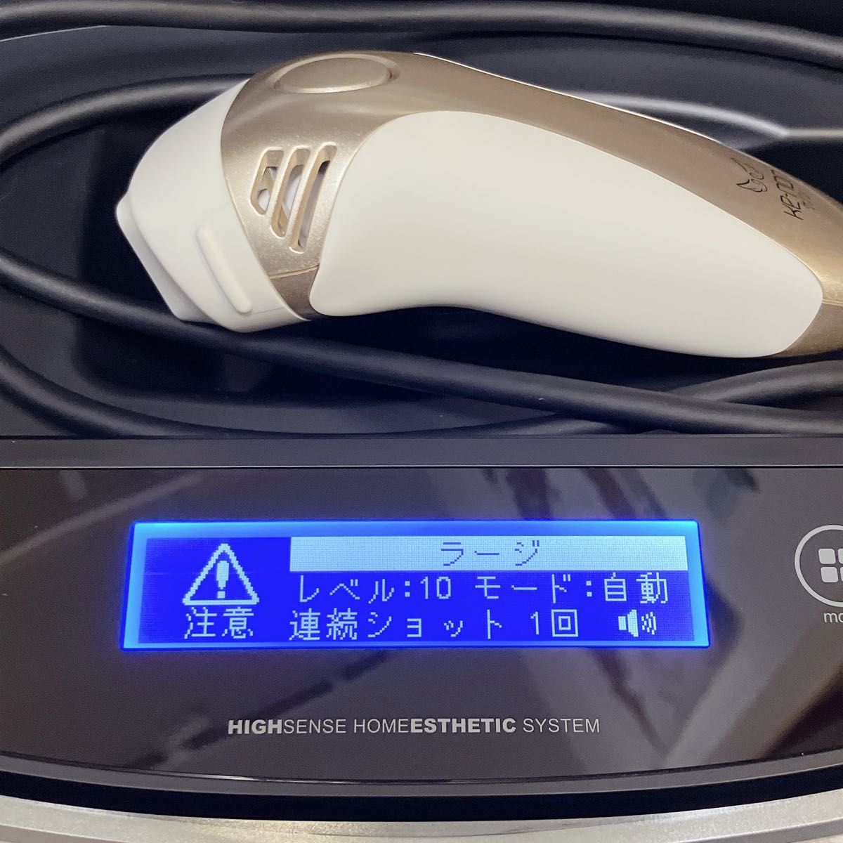 極美品 kenon ver7 1 NIPL 2080 ケノン ゴールド 脱毛器 極美品 kenon ver7 1 NIPL 2080 ケノン ゴールド 脱毛器
