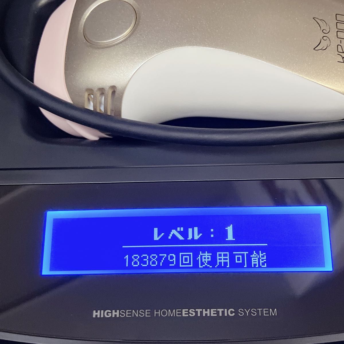 極美品 kenon ver7 1 NIPL 2080 ケノン ゴールド 脱毛器 極美品 kenon ver7 1 NIPL 2080 ケノン ゴールド 脱毛器