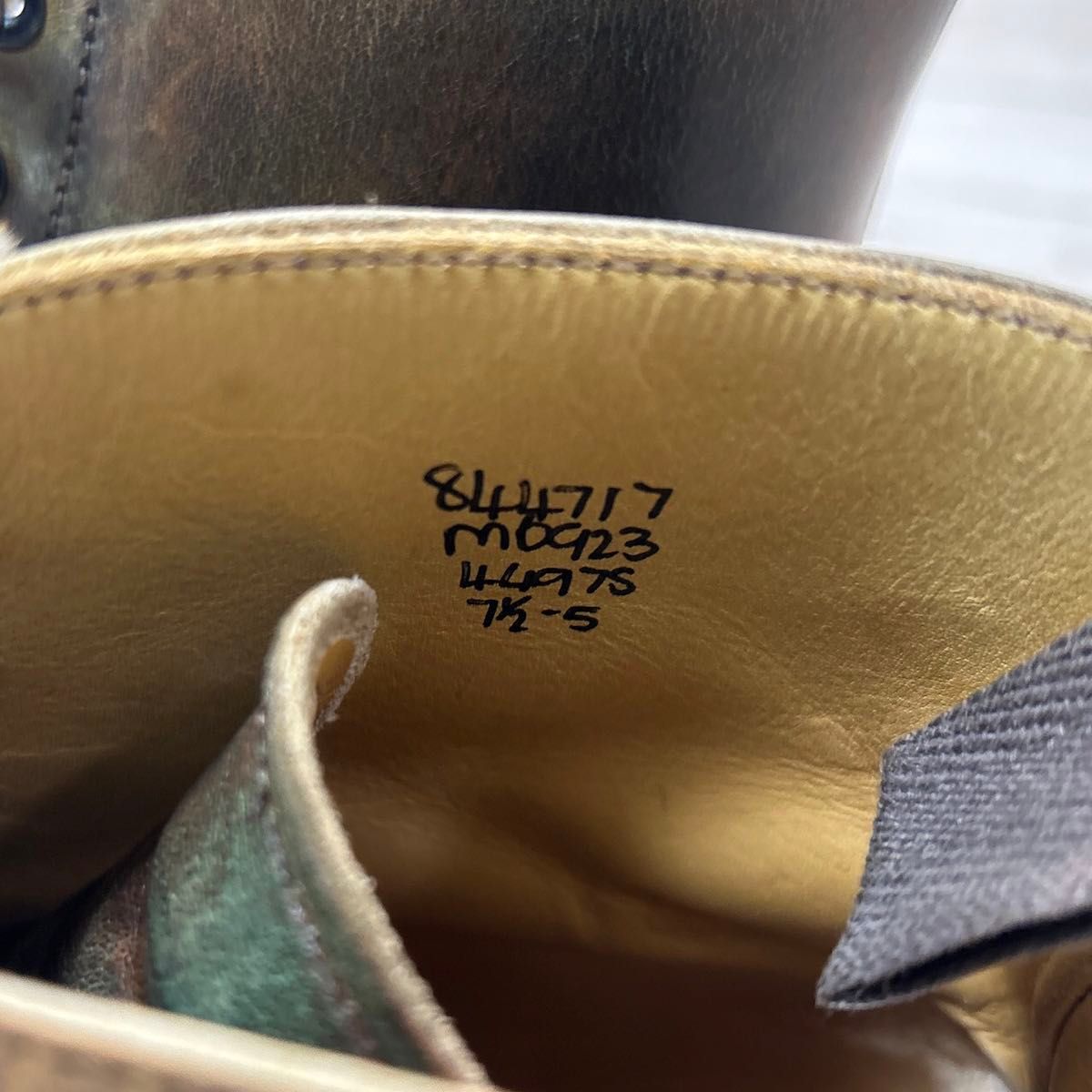 Tricker'sトリッカーズPaul Smithポールスミス別注ブーツ26cm Tricker'sトリッカーズPaul Smithポールスミス別注ブーツ26cm