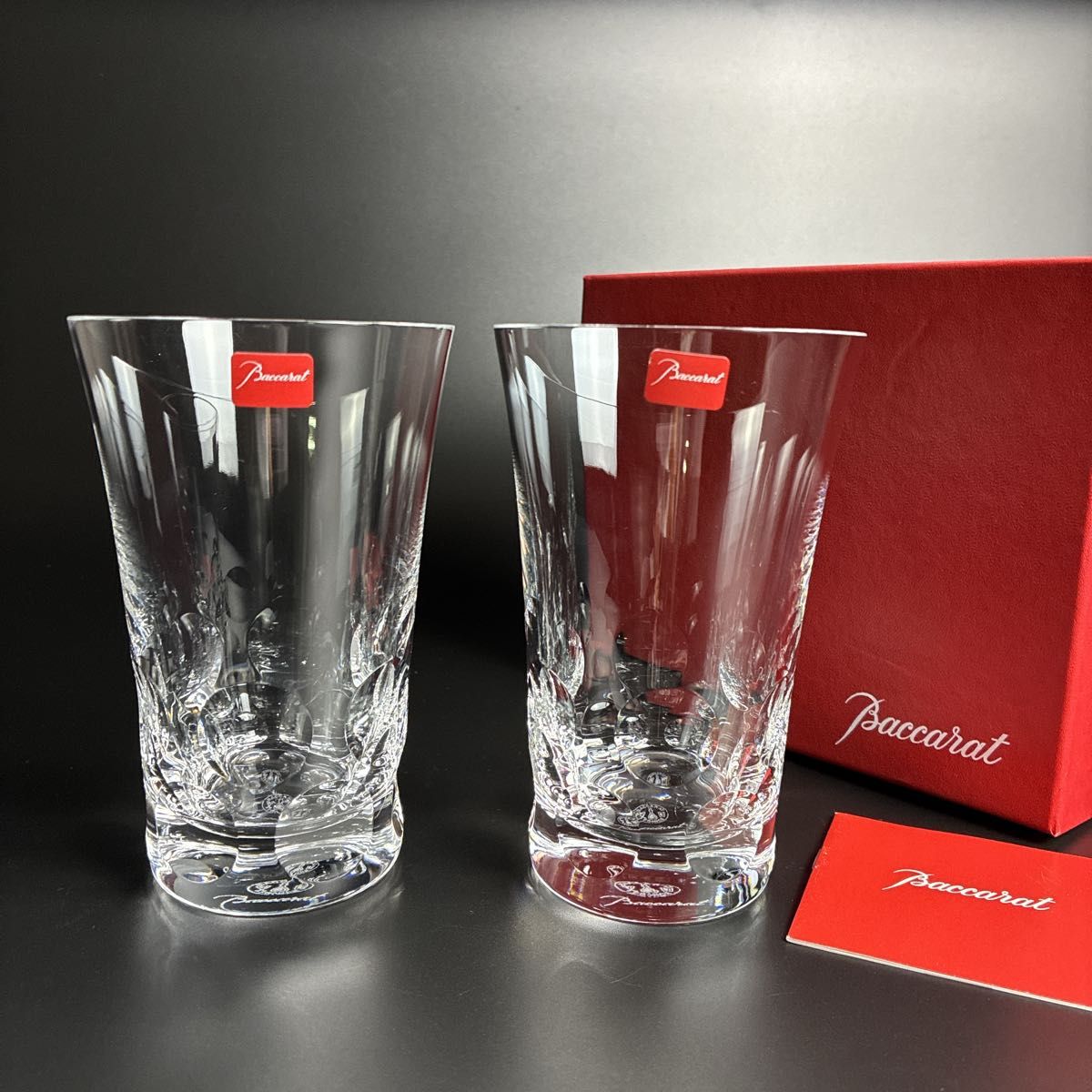 美品・箱付き】バカラ ベルーガ ハイボールグラス ハイボール 美品・箱付き】バカラ ベルーガ ハイボールグラス ハイボール