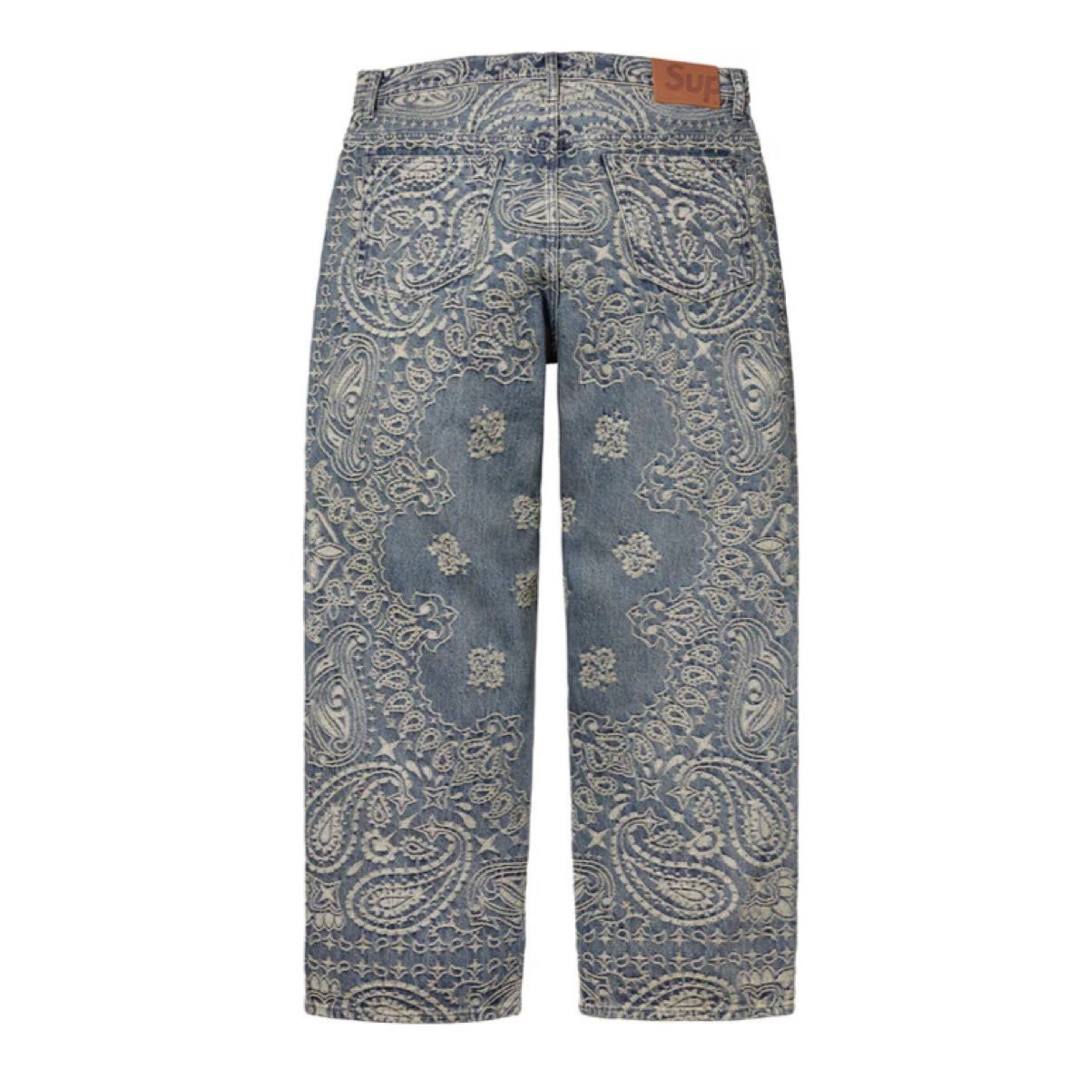 32 supreme Bandana Jacquard Baggy Jean|Yahoo!フリマ(旧 32 supreme Bandana Jacquard Baggy Jean|Yahoo!フリマ(旧