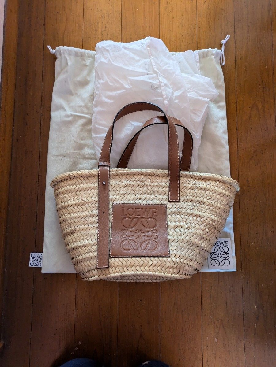 LOEWE ストロー かごバッグミディアム 保存袋付き|Yahoo!フリマ LOEWE ストロー かごバッグミディアム 保存袋付き|Yahoo!フリマ