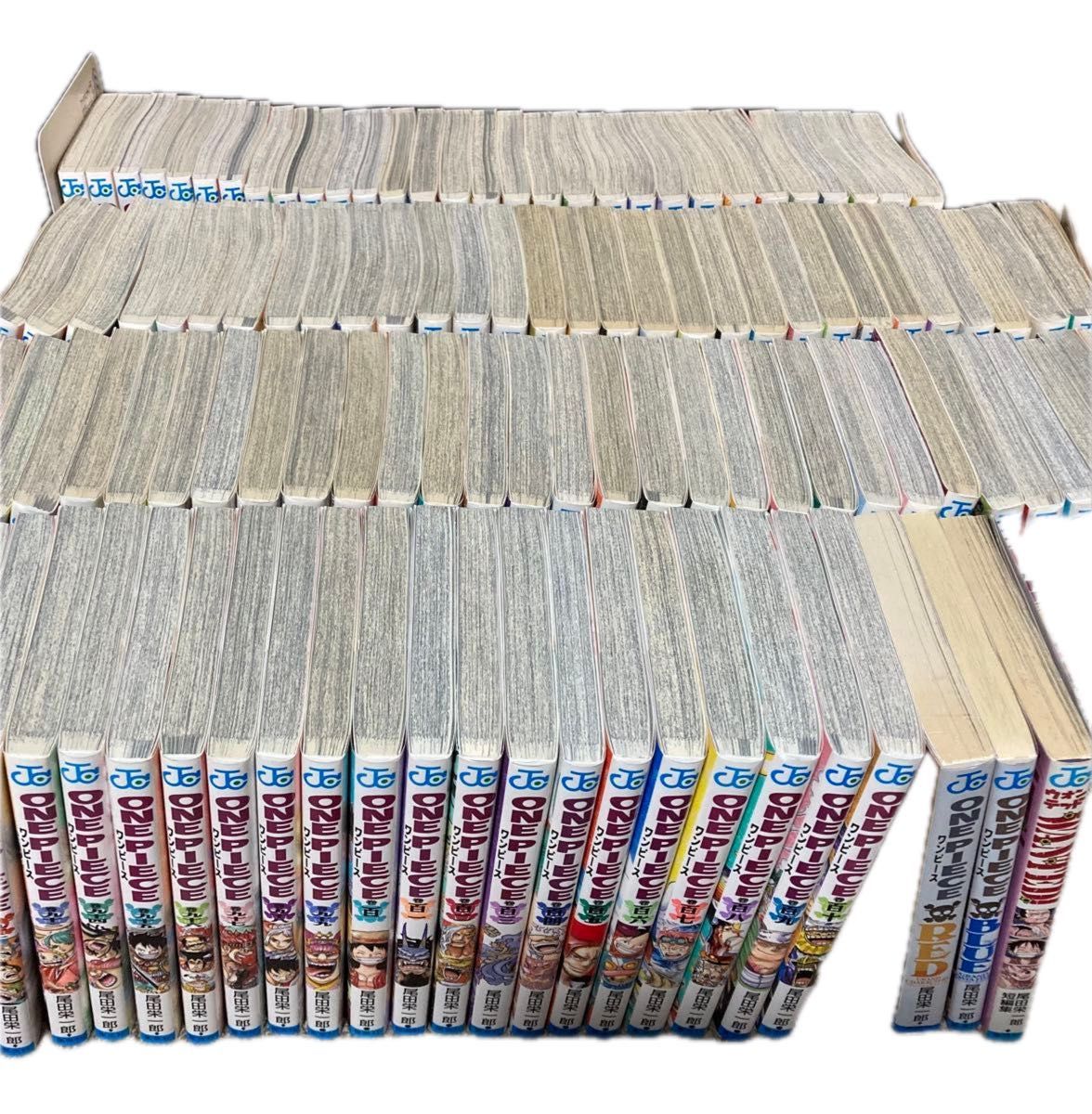 良品 ONE PIECEワンピース1巻~110巻全巻セット+3冊 尾田栄一郎 良品 ONE PIECEワンピース1巻~110巻全巻セット+3冊 尾田栄一郎