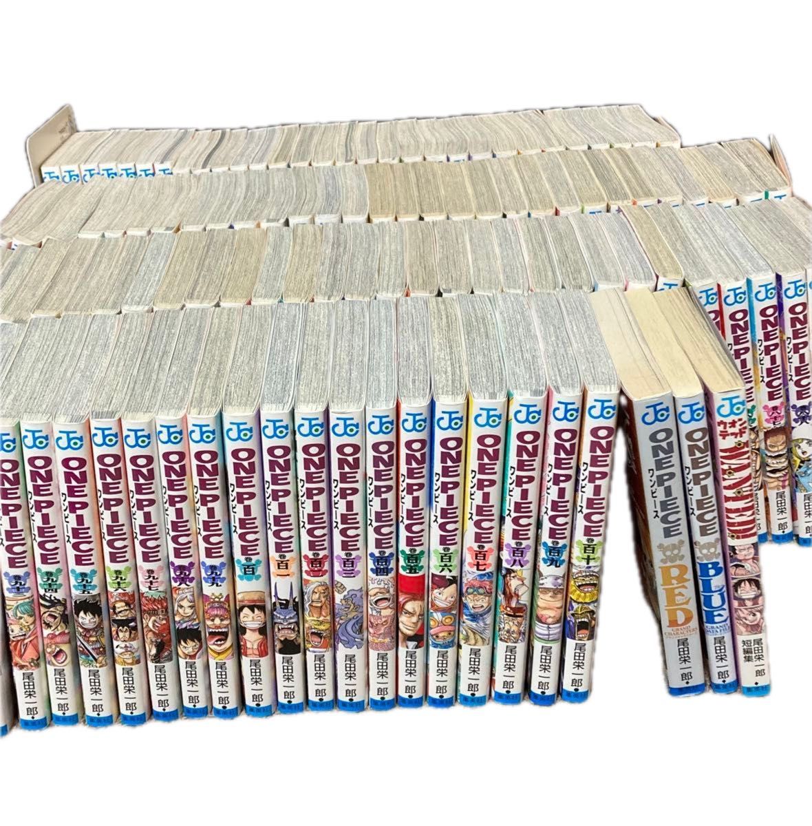 良品 ONE PIECEワンピース1巻~110巻全巻セット+3冊 尾田栄一郎 良品 ONE PIECEワンピース1巻~110巻全巻セット+3冊 尾田栄一郎