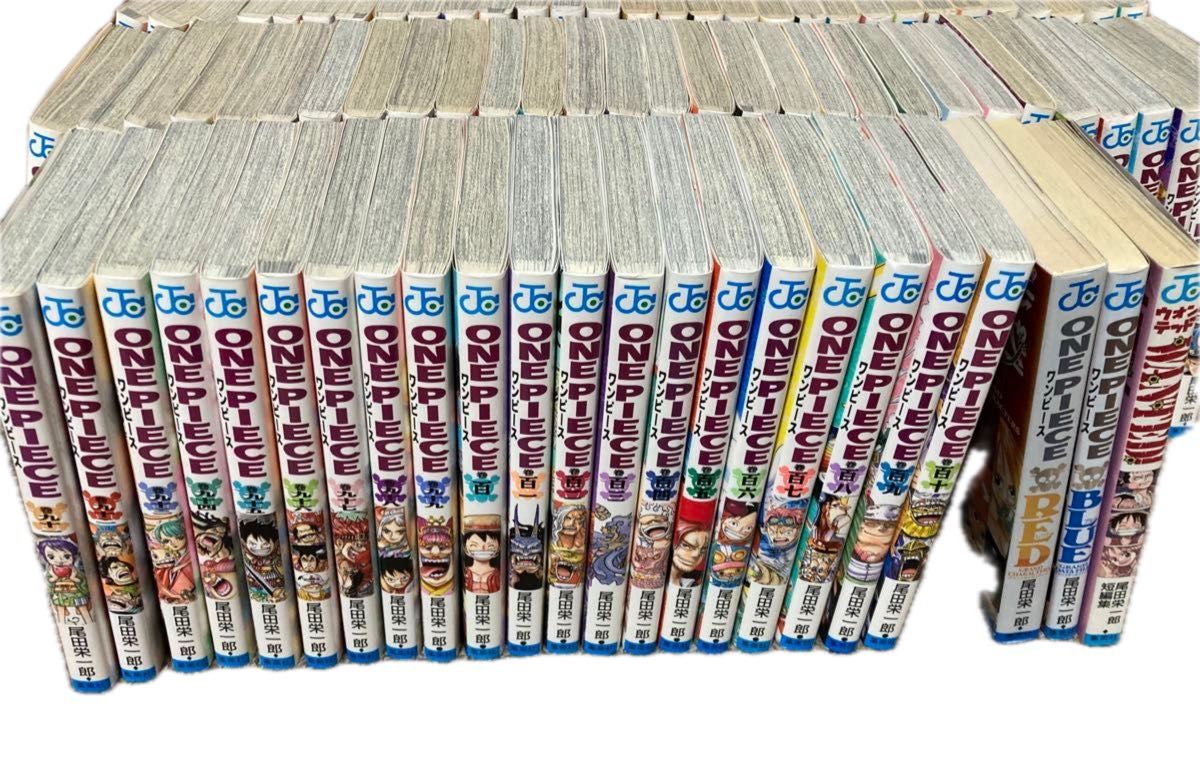 良品 ONE PIECEワンピース1巻~110巻全巻セット+3冊 尾田栄一郎 良品 ONE PIECEワンピース1巻~110巻全巻セット+3冊 尾田栄一郎
