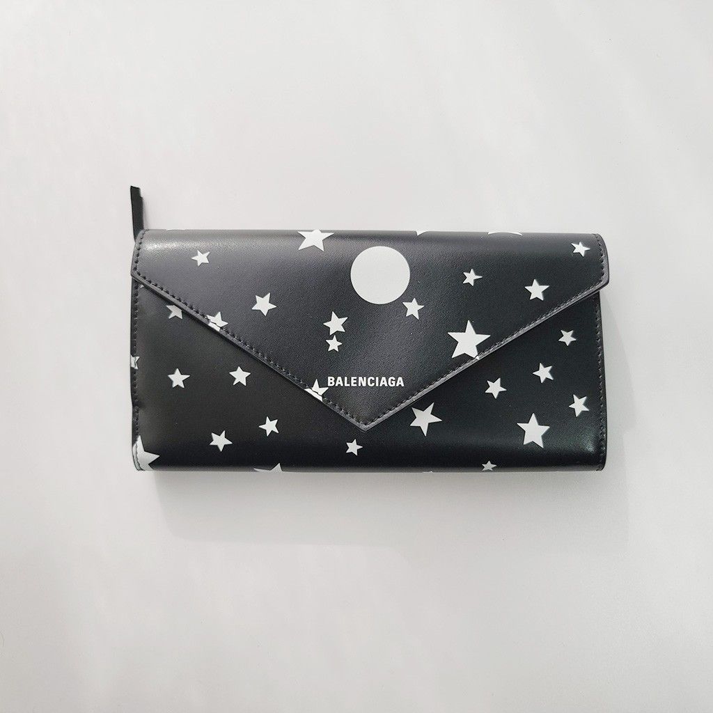 BALENCIAGAバレンシアガ レザー 長財布ロングウォレット スター BALENCIAGAバレンシアガ レザー 長財布ロングウォレット スター