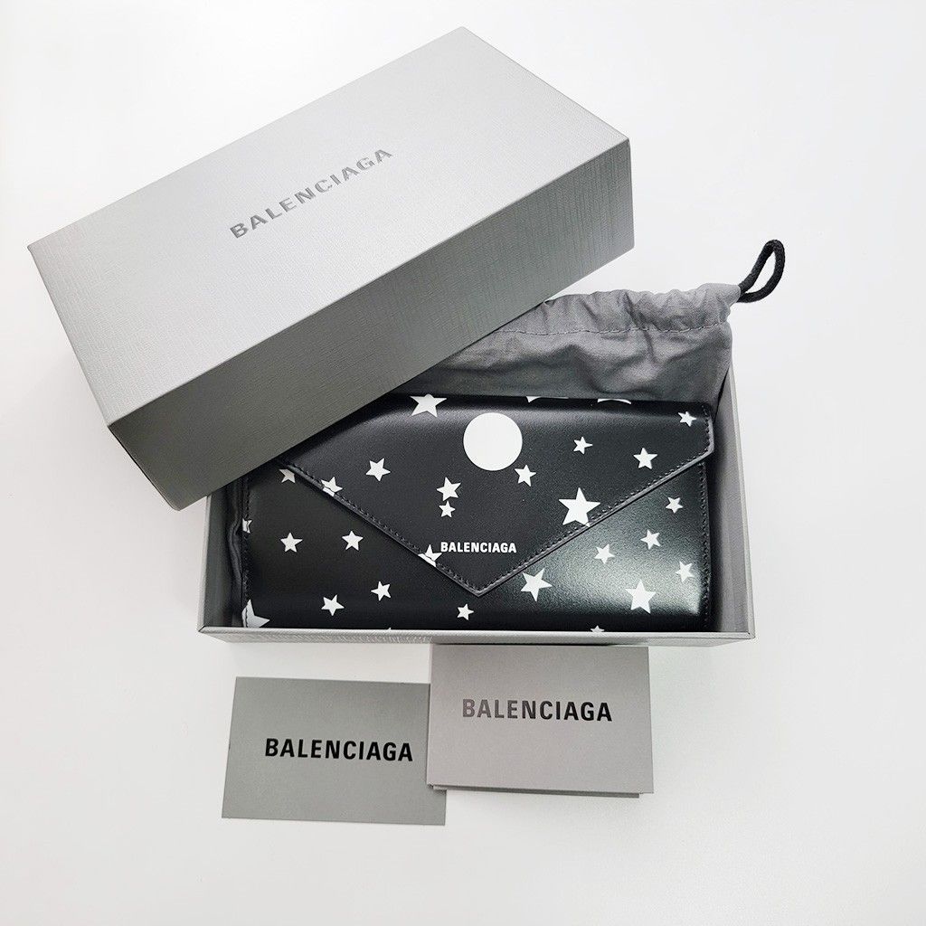 BALENCIAGAバレンシアガ レザー 長財布ロングウォレット スター BALENCIAGAバレンシアガ レザー 長財布ロングウォレット スター