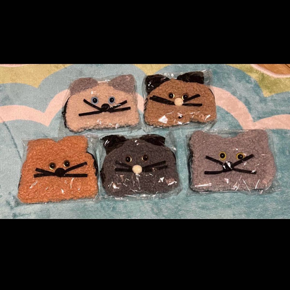 シープラ限定 もじゃもじゃ猫ポーチ 5種 ガチャ ガチャガチャ シープラ限定 もじゃもじゃ猫ポーチ 5種 ガチャ ガチャガチャ
