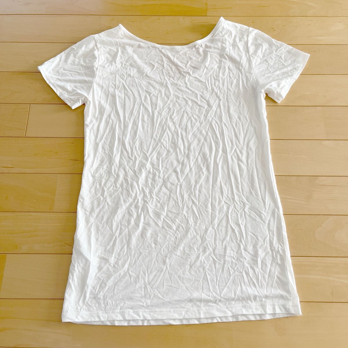 UNIQLO ユニクロ エアリズムUネックT XL トップス LL 13号 白 UNIQLO ユニクロ エアリズムUネックT XL トップス LL 13号 白