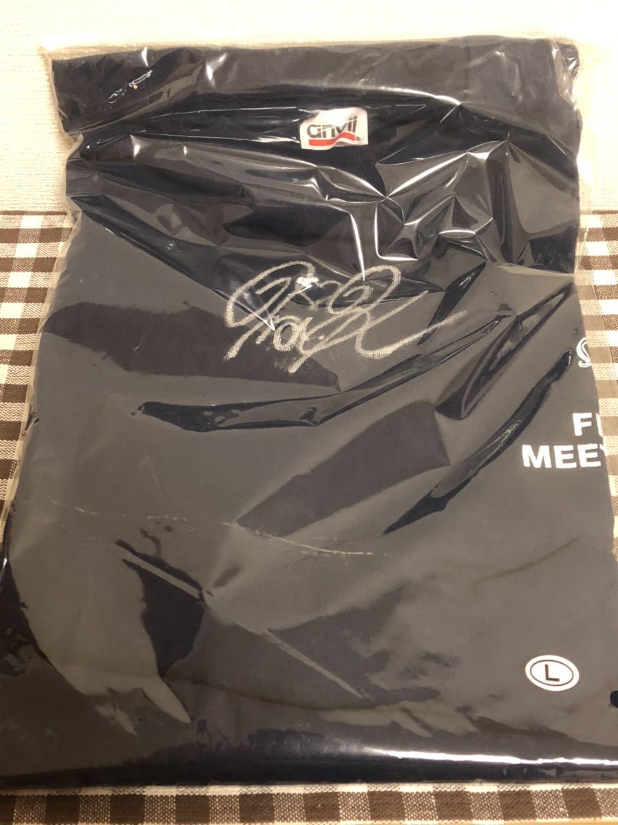 倉木麻衣 Mai-k FIRST MEETING 直筆サイン入りTシャツ Lサイズ 未使用