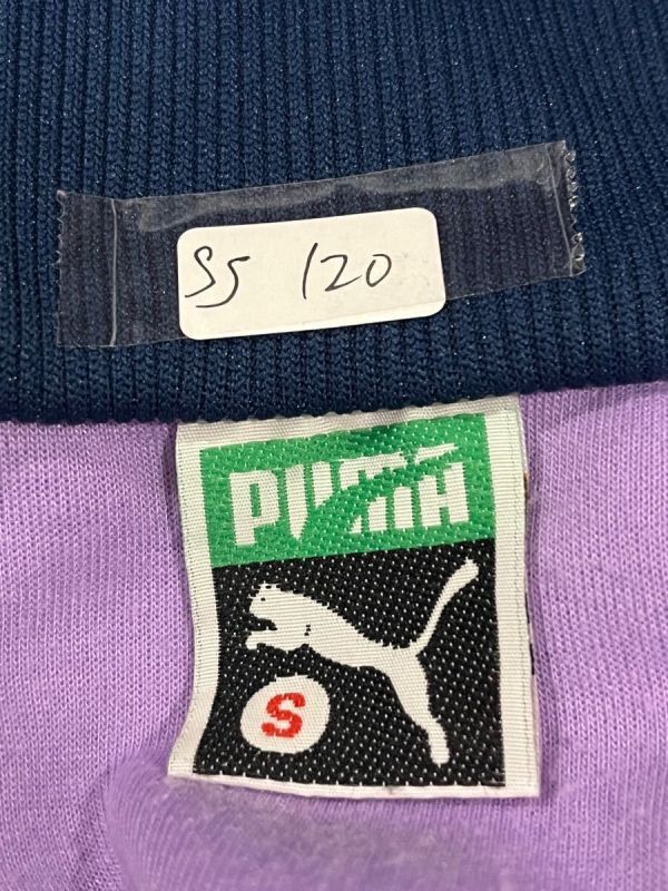 ss120 PUMA プーマ 70s 80s ジャージ トラックジャケット 目あり ss120 PUMA プーマ 70s 80s ジャージ トラックジャケット 目あり