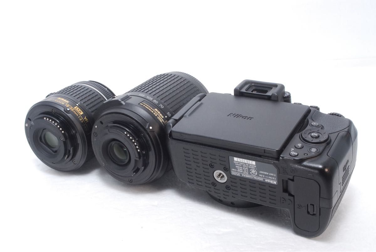 Nikon D5300 ダブルレンズ カメラバッグ付 ニコン 一眼レフ Nikon D5300 ダブルレンズ カメラバッグ付 ニコン 一眼レフ