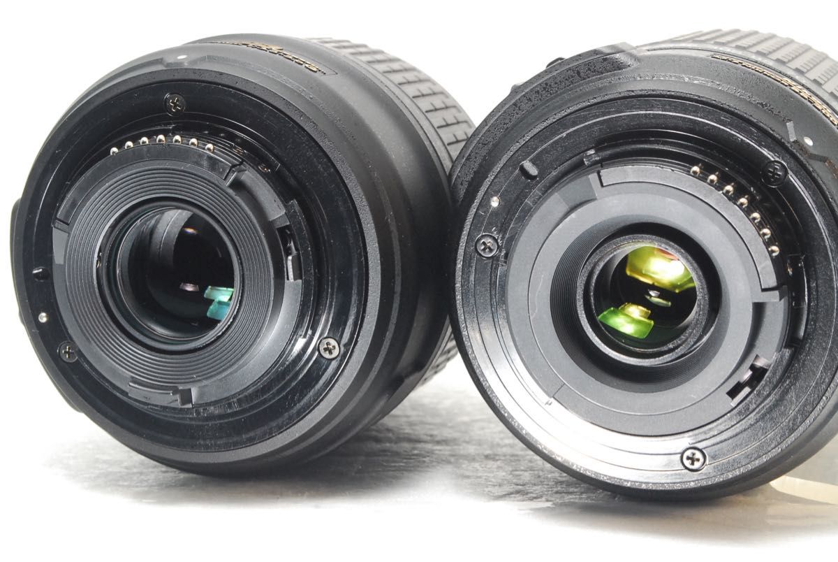 Nikon D5200 スマホ転送 ダブルレンズ 純正バッグ付 一眼レフ Nikon D5200 スマホ転送 ダブルレンズ 純正バッグ付 一眼レフ