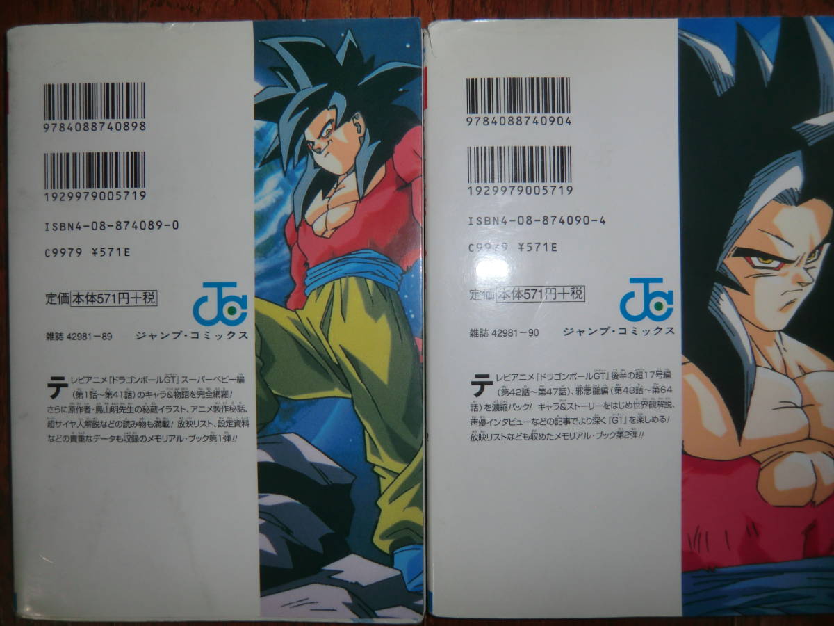 復刻版 週刊少年ジャンプ特別編集 ドラゴンボールgt パーフェクトファイル Vol 1 2セット Jauce Shopping Service Yahoo Japan Auctions Ebay Japan