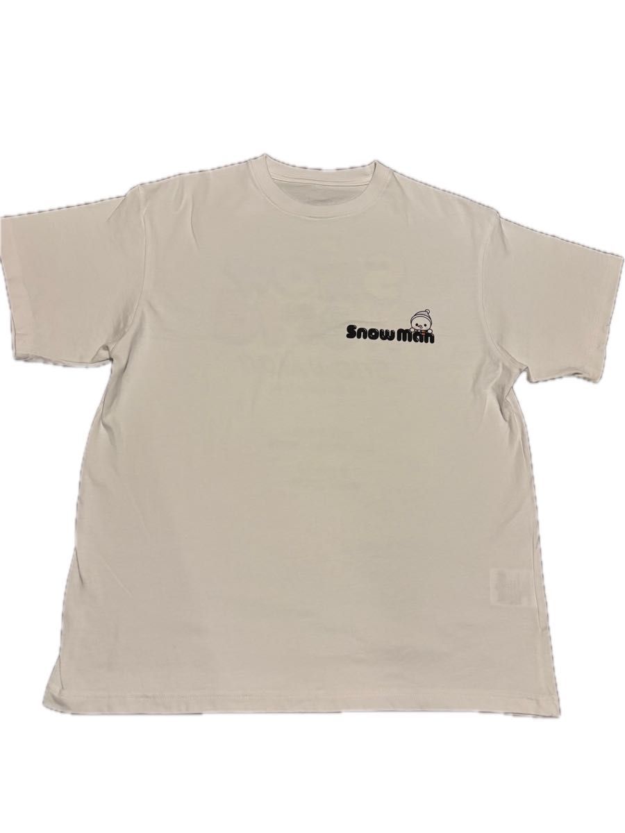 SnowMan SnowWorld Tシャツ ロゴver 国立競技場 スノーマン SnowMan SnowWorld Tシャツ ロゴver 国立競技場 スノーマン