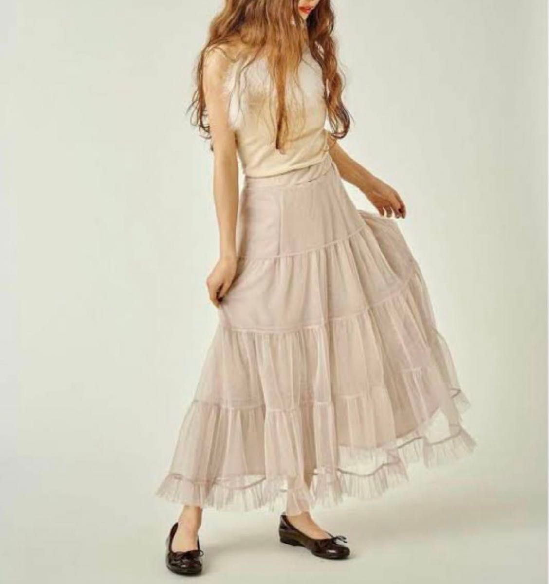 美品】Treat rself volume tulle skirt トリートユアセルフ 美品】Treat rself volume tulle skirt トリートユアセルフ