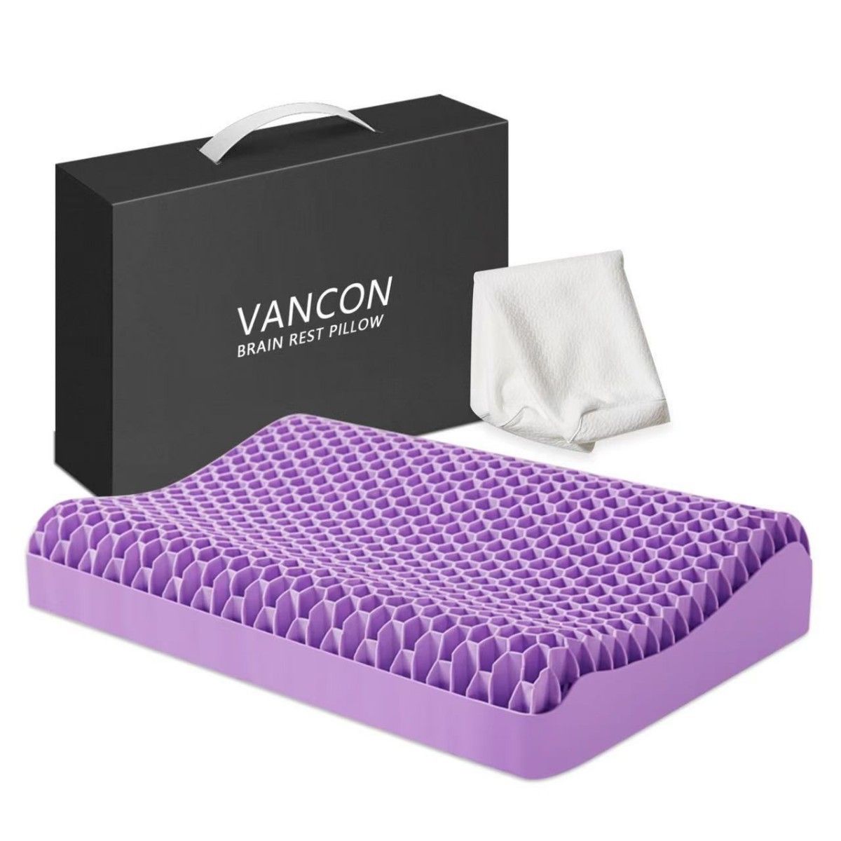 VANCON 【新登場】ジェル枕 低反発 首が痛くならない 整体師監修 VANCON 【新登場】ジェル枕 低反発 首が痛くならない 整体師監修