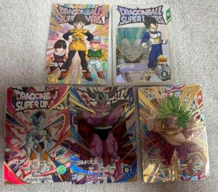 ドラゴンボールスーパーダイバーズ 神龍エクストラレア 5枚 ドラゴンボールスーパーダイバーズ 神龍エクストラレア 5枚