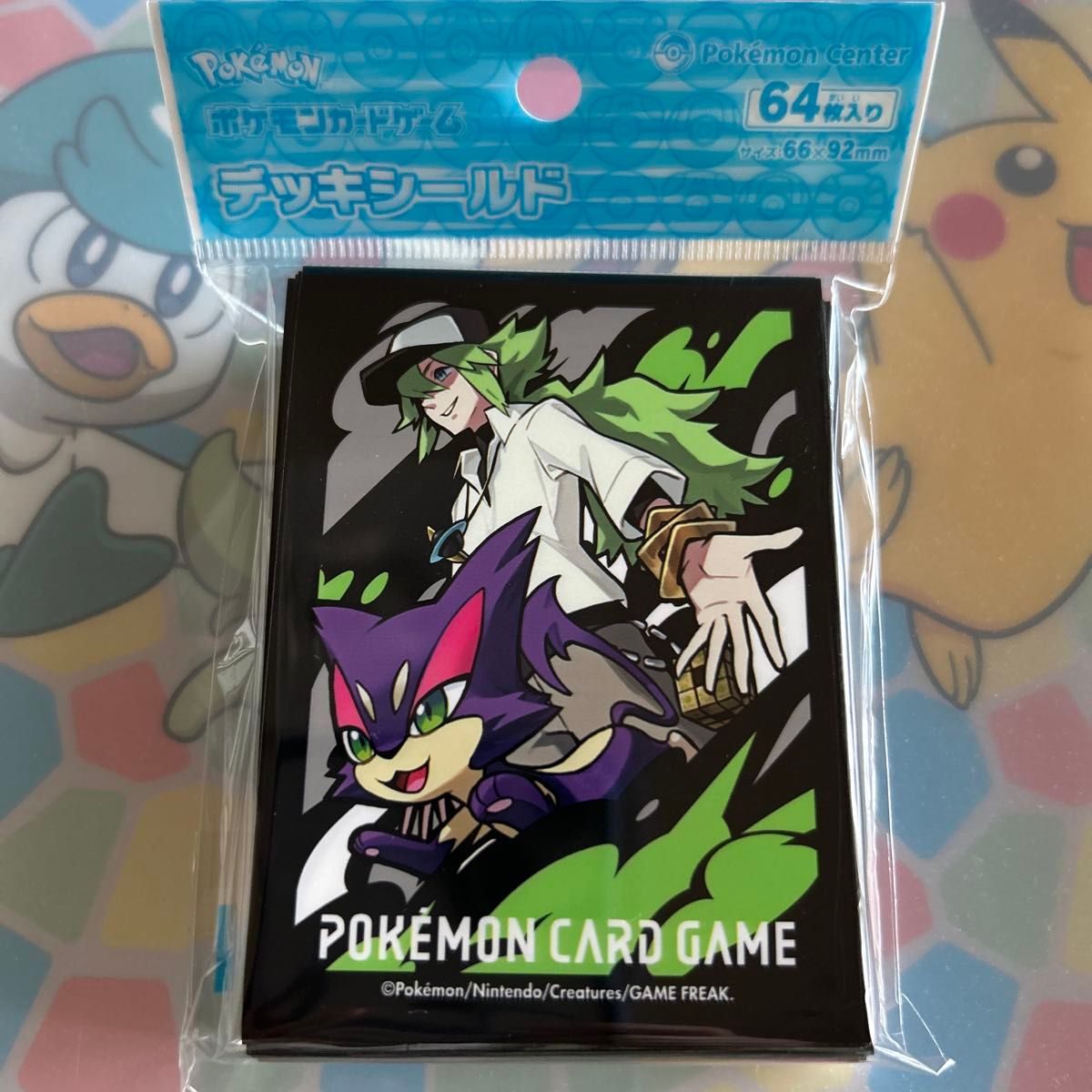 ポケモンカードゲーム デッキシールド スリーブ N チョロネコ ポケモンカードゲーム デッキシールド スリーブ N チョロネコ