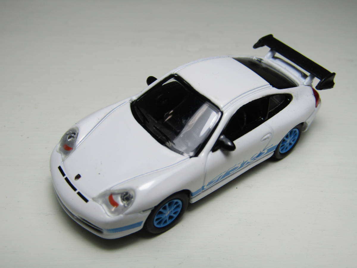 Porsche 911 GT3 RS 1/72 ポルシェ 996型 ブルー X ホワイト REAL-X 美品 ポルシェデザイン Carrera カレラ Porsche DESIGN _画像10