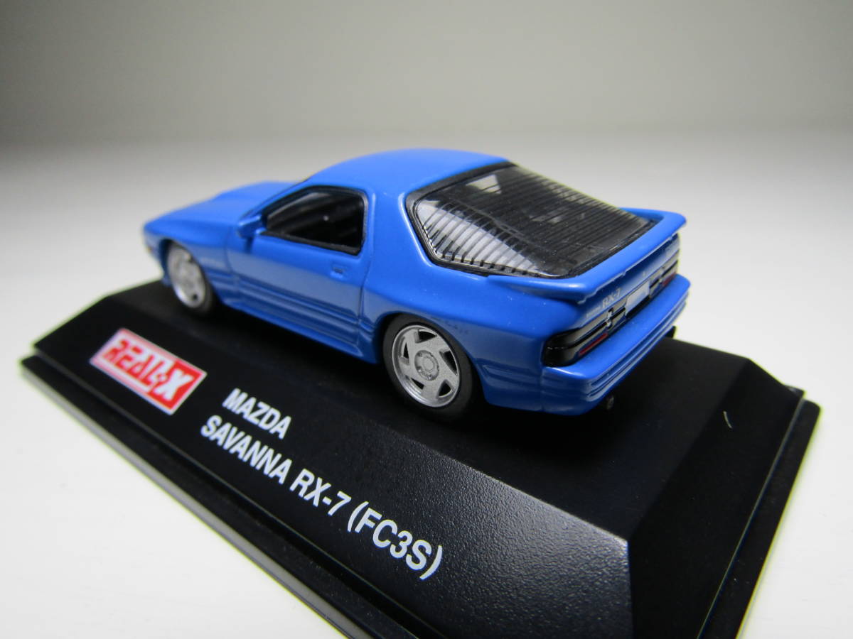 MAZDA SAVANNA RX-7 1/72 マツダ サバンナ FC3S REAL-X アールエックス-セブン 1985-1992年 ロータリー リトラクタブル2代目 日本の名車 _画像6