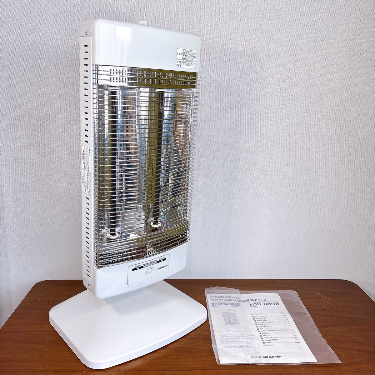 良品】 コロナ コアヒート 遠赤外線ストーブ CH-1221R 2021年製 良品】 コロナ コアヒート 遠赤外線ストーブ CH-1221R 2021年製