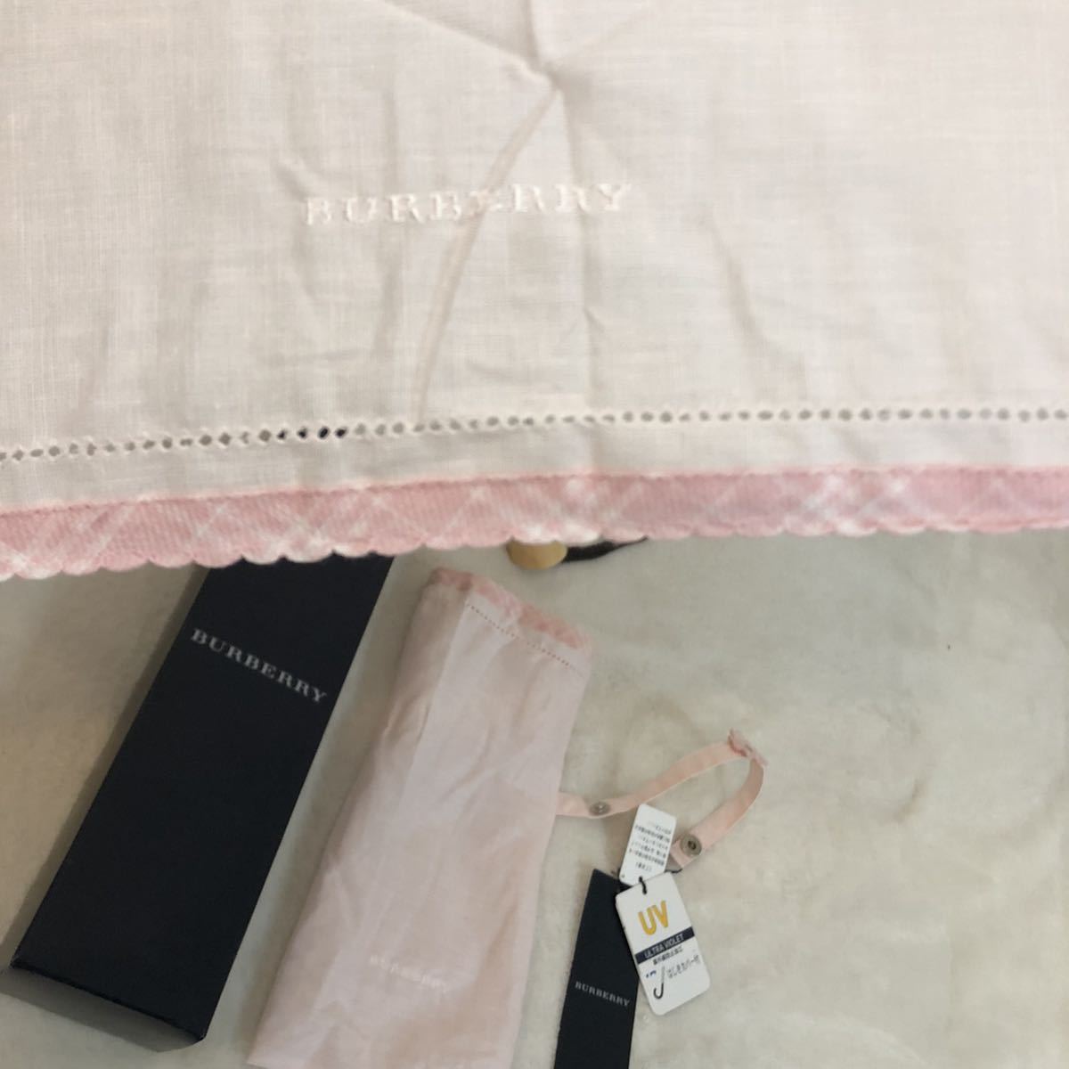 新品/BURBERRY/折り畳み傘/正規品/バーバリー/Burberrys/晴雨兼用/日傘