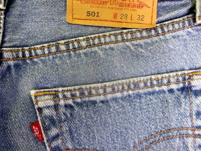 LEVI'S　90's　リーバイス　501　ストレート　ジーンズ　W27ｘL31　USA製　#112_画像4