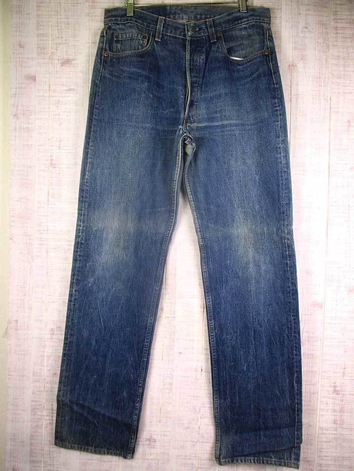 90's　ヴィンテージ　Levi’ｓ　リーバイス　501　ジーンズ　W33ｘL33　USA製_画像1