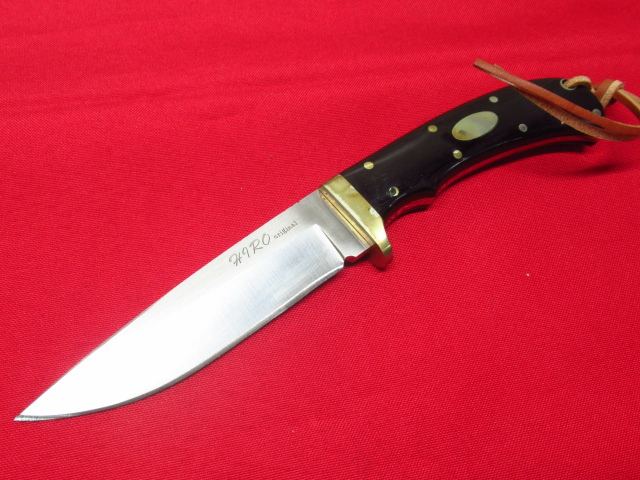 HIRO original ヒロナイフ GIN-1 STEEL by IC cut シースナイフ HIRO original ヒロナイフ GIN-1 STEEL by IC cut シースナイフ