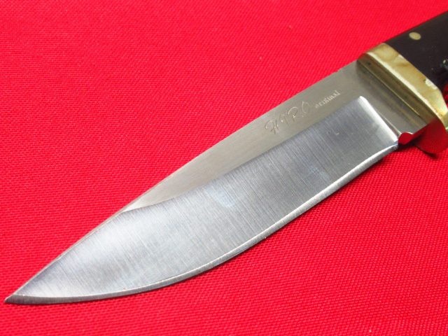 HIRO original ヒロナイフ GIN-1 STEEL by IC cut シースナイフ HIRO original ヒロナイフ GIN-1 STEEL by IC cut シースナイフ