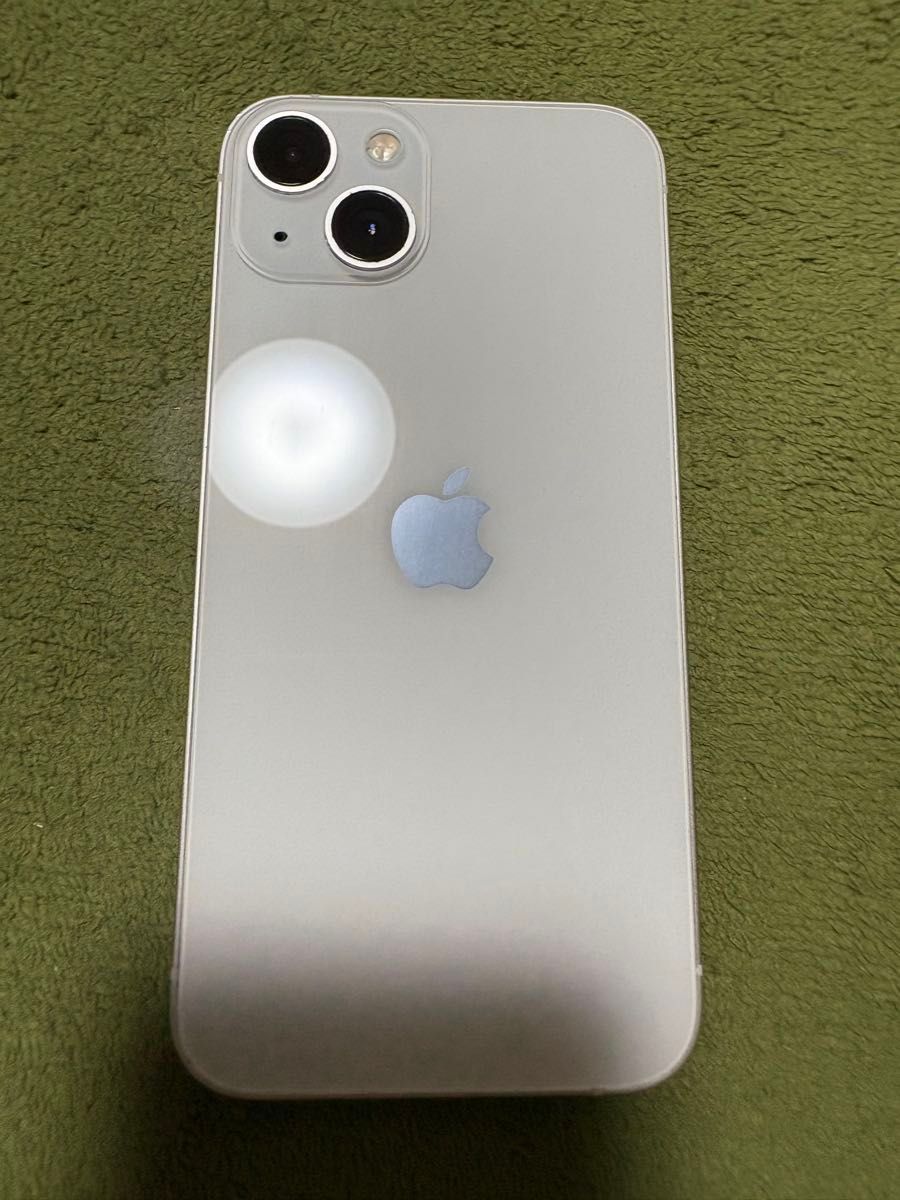美品iPhone13 128GB スターライト SIMフリー バッテリー交換済み 美品iPhone13 128GB スターライト SIMフリー バッテリー交換済み